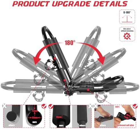 FORWODE Premium Kayak Roof Rack, 2 Pair J-Bar Roof Rack, Folding Adjustable Rack - Image 2