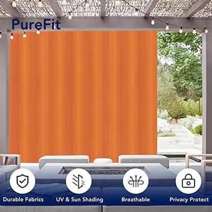PureFit Outdoor Curtains for Patio Waterproof Weatherproof Outside Curtains - Image 3