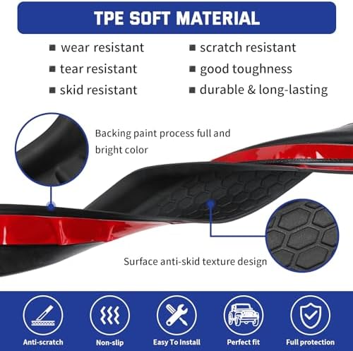 Door Sill Guards Kit Rubber Door Entry Protector - Image 2
