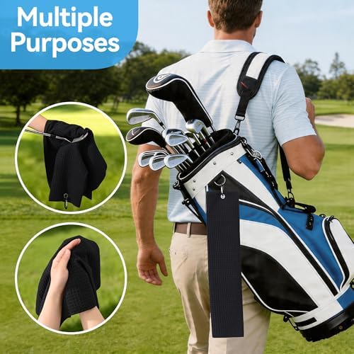 Mile High Life Golf Towel 16x24 inch, Upgraded Large Waffle Weave - Image 5
