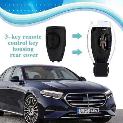 Car Key Rear Cover Replacement, Key Fob Cover, Auto Accessories Key Shell Case - Image 3