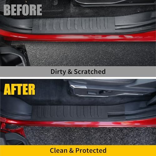 Door Sill Protector for 2021-2025 2026 Ford F150 SuperCrew Cab - Image 2