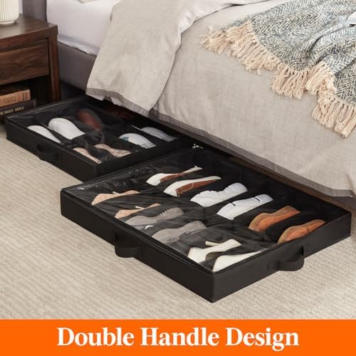 Lifewit Under Bed Shoe Storage Organizer Container, 1 Pack - Image 5