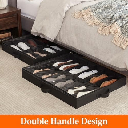 Lifewit Under Bed Shoe Storage Organizer Container, 1 Pack - Image 5