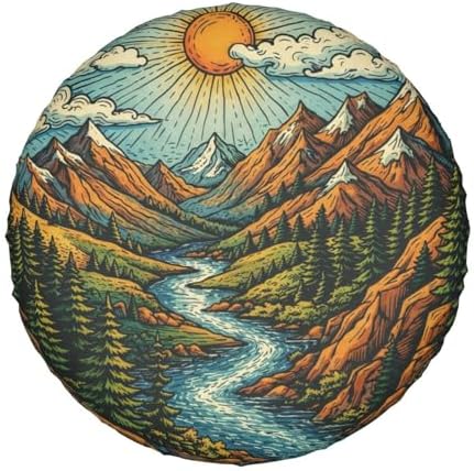 Spare Tire Cover，Mountain Camper Spare Tire Cover Waterproof Sun Protection - Image 7