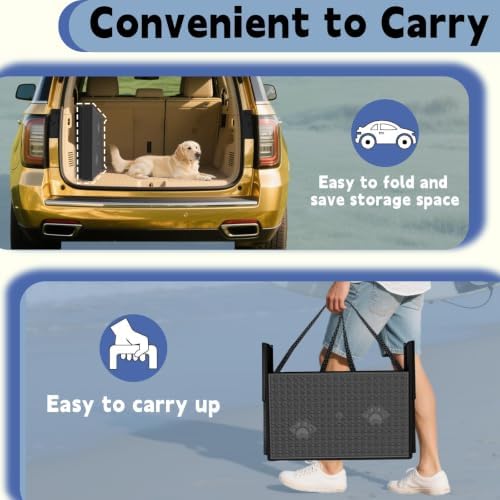 Dog Steps for Car & SUV – 5-Step Foldable Pet Stairs for Large Dogs, Non-Slip - Image 7