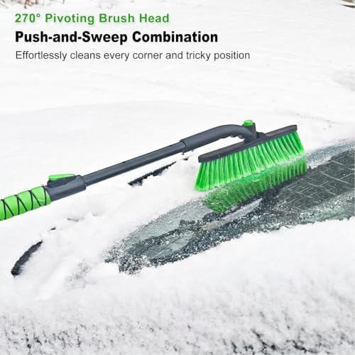 HEEYA 44 Inch Scraper Snow Brush - Image 6