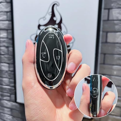 5 Buttons Compatible with Hyundai Key Fob Cover Accessories, Fits - Image 4