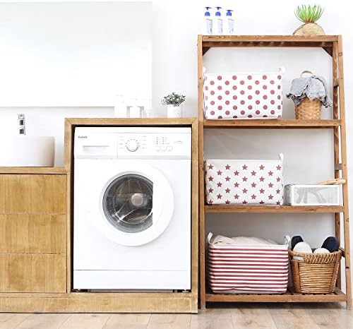 Sea Team Large Rectangle Open-Top Canvas Storage Basket - Image 2