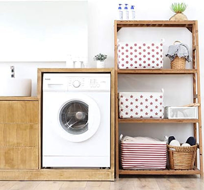 Sea Team Large Rectangle Open-Top Canvas Storage Basket - Image 2