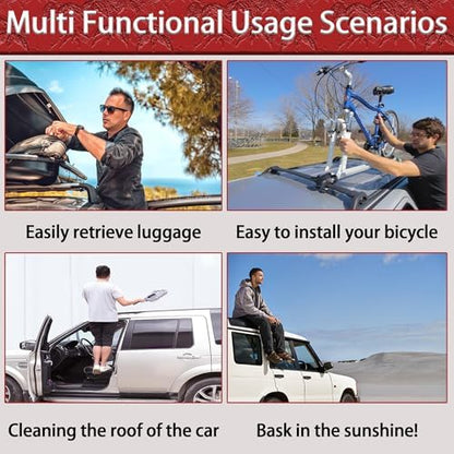 Car Door Pedal, Portable and Universal roof Channel, high-Strength Foldable - Image 7