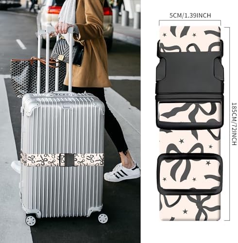 Luggage Straps for Suitcases, Heavy Duty Travel Belt - Image 3