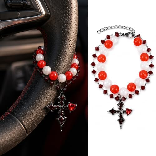 Steering Wheel Rosary by CRASHOT