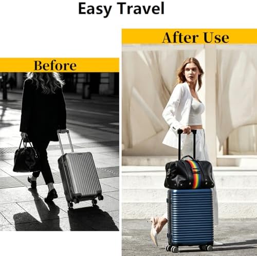 Luggage Connector Straps, Adjustable Bag Luggage Straps - Image 4