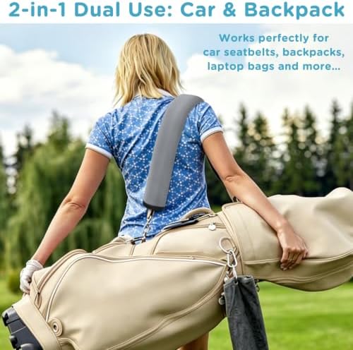 Waterproof Neoprene Car Seat Belt Cover, 19.5 Inch - Image 5