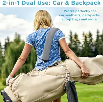 Waterproof Neoprene Car Seat Belt Cover, 19.5 Inch - Image 5