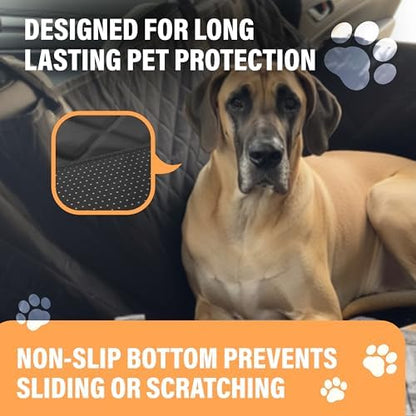 Active Pets Dog Car Seat Cover for Back Seat, Waterproof Pet Protection Hammock - Image 6
