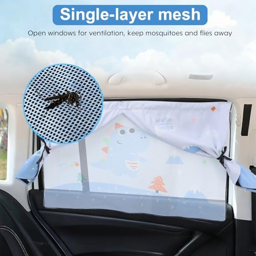 2 Pack Magnetic Car Window Shade - Image 6
