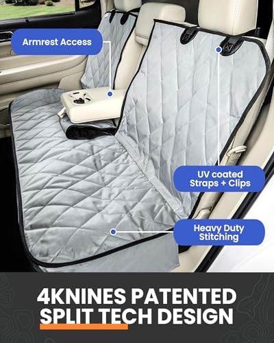 4Knines Dog Rear Seat Cover for Fold Down Seats - Image 4