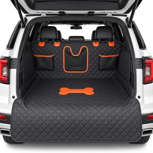 SUV Cargo Liner for Dogs, Waterproof Dog Trunk Cover for Full-Size SUVs by Unknown