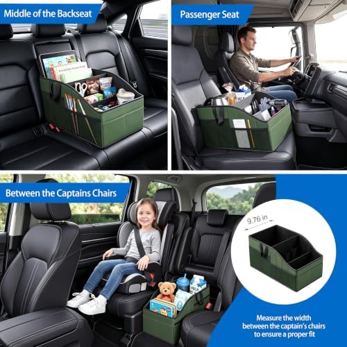 WHHMK Sturdy Leather Car Storage Support Up to 33 LB of Weight - Image 5