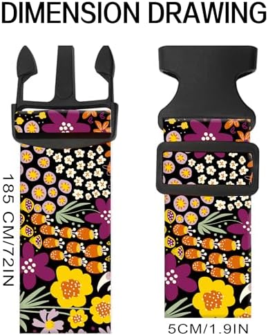 Luggage Straps for Suitcases, Adjustable Travel Belt, Durable Wide Luggage Strap - Image 6