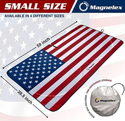 Magnelex American Flag Windshield Sun Shade, High-Resolution Car Sun Shield - Image 2