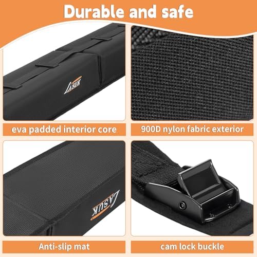 Universal Soft Roof Rack Pads for Kayak SUP Surfboard Snowboard - Image 5