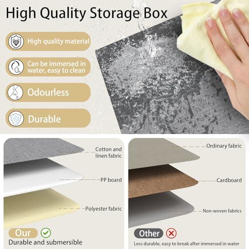 Yawinhe Fabric Storage Boxes - Image 4