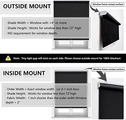 AOSKY Blackout Cordless Roller Shade - Image 7