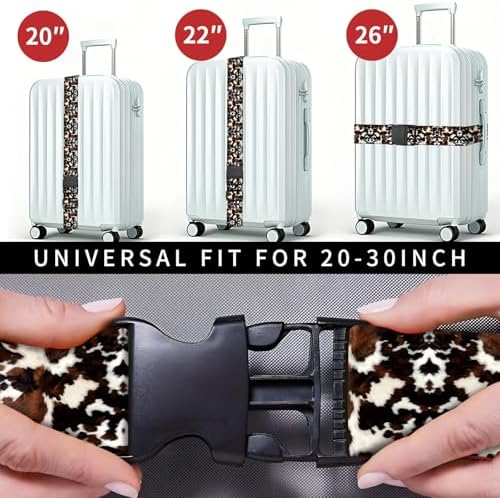 Luggage Straps for Suitcases, Heavy Duty Travel Belt - Image 4