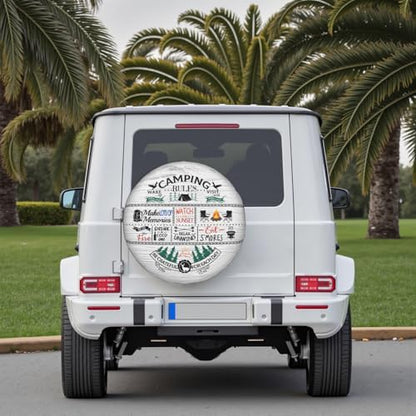 Camping Spare Tire Cover Be Crateful - Image 7