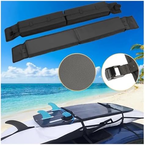 Anti-Vibration Roof Rack Pads Universal Crossbar Protection Pads Soft Top - Image 6