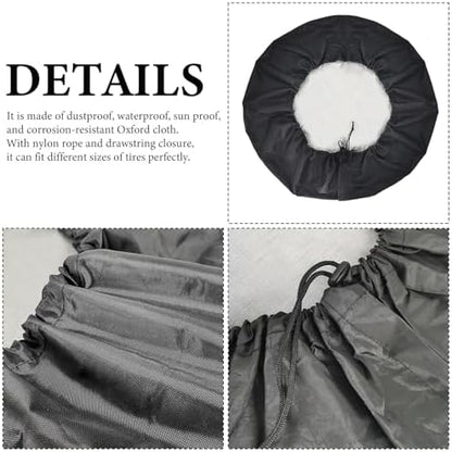 Warrior Mental Health Awareness Tire Covers, Dust-Proof Weatherproof Wheel - Image 2