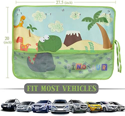 DIZA100 Car Window Shade for Baby, 2 Pack Car Sun Shades - Image 5
