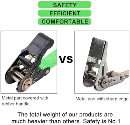 Ayaport Endless Ratchet Strap Ratcheting Tie Down Motorcycle Car Roof Rack - Image 4