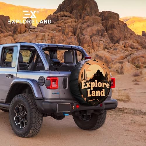 Explore Land Spare Tire Cover Fit Tire Diameters 30-33 inch - Image 7