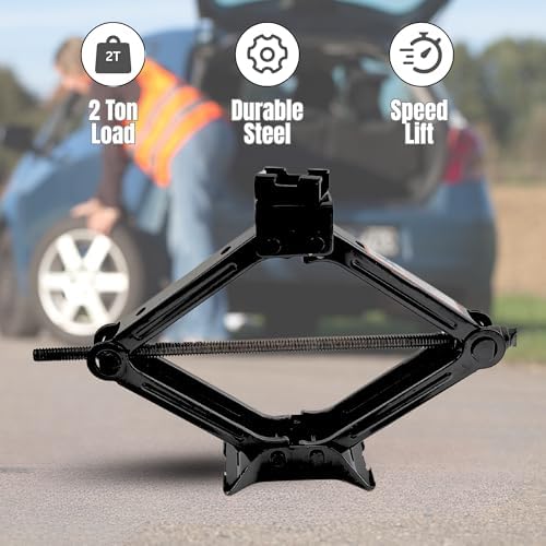 2 Ton Scissor Jack Kit for Car - Image 2
