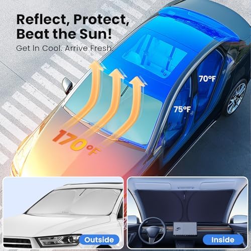 Magnelex Windshield Sun Shade for Subaru Impreza 2017-2023 WRX Sedan WRX - Image 2