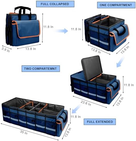 GDNasist Car Trunk Organizer and Storage - Image 3