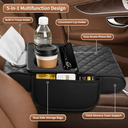 5-in-1 Universal Car Center Console Cover - Image 2