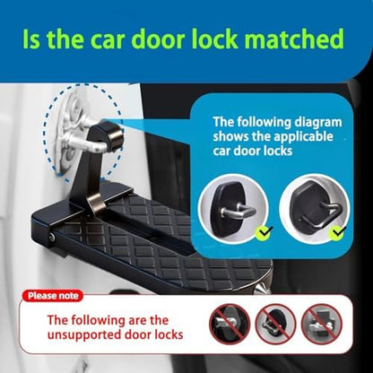 Universal Car Door Step for Roof Rack Access, 400 lb Load Capacity - Image 6