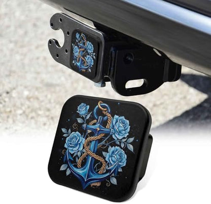 Trailer Hitch Cover 2 Inch Square Receiver Hitch Cover Rubber Tube Plug by Unknown