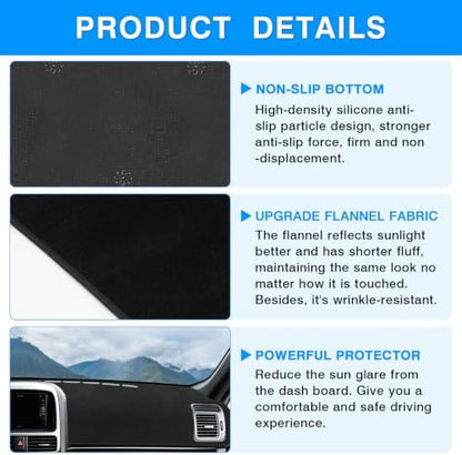 Autorder Dashboard Cover Mat for Honda CRV CR-V 2002-2006 Accessories Dash - Image 6