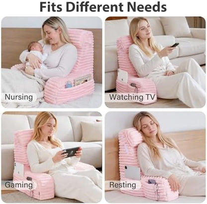ENITYA 22" XL Back Pillow for Bed Sitting Up - Image 6