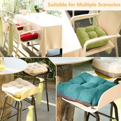 MAGIC ELEPHANT Chair Cushions for Dining Chairs, Memory Foam Kitchen Chair - Image 6