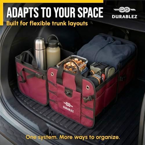 Large Modular Collapsible Car Trunk Organizer - Image 4