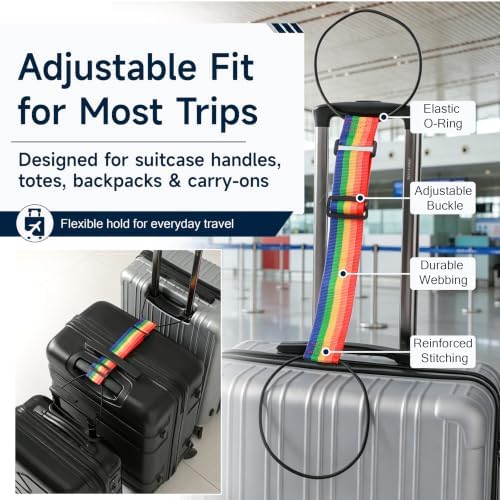 2 Pack Luggage Connector Straps - Image 5