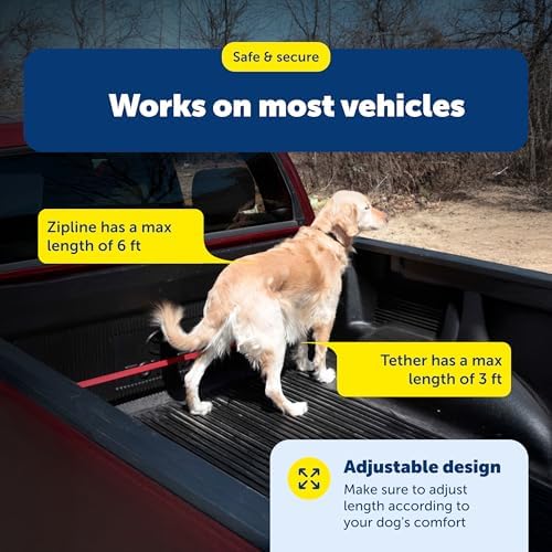 PetSafe Happy Ride Dog Zipline Car Leash - Image 7