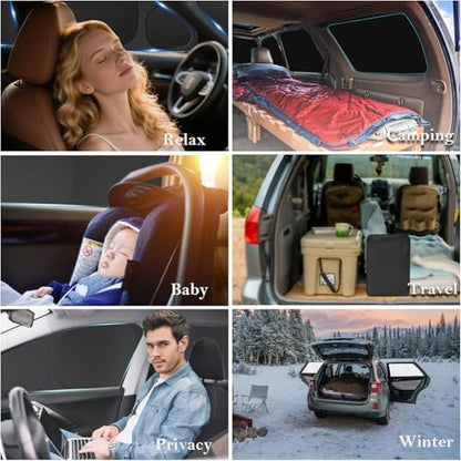 KMF 8pcs Thicken Sun Shades for Ford Escape 2020-2025 2026 Accessories - Image 5